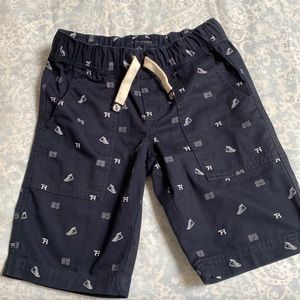 Blue shorts w white accents